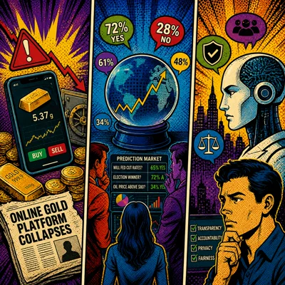 کاور طلای آنلاین، Prediction Market و بحران اعتماد به AI