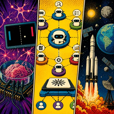 کاور کامپیوتر زنده، AI Agentهای Anthropic و آینده SpaceX