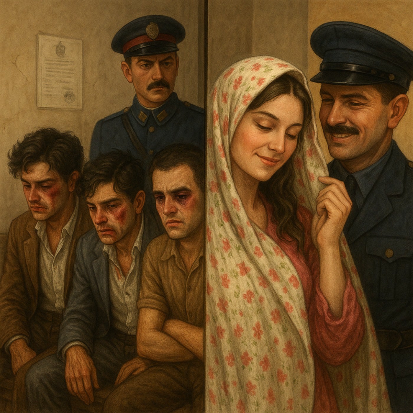 کاور سه یار دبستانی-رسول پرویزی