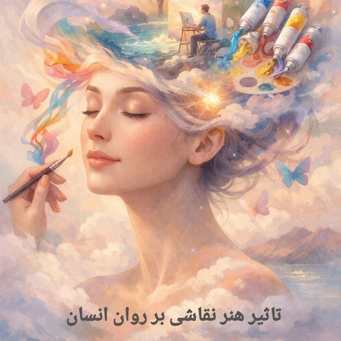 کاور تاثیر هنر نقاشی بر روان انسان- بخش دوم - مهمان: استاد سحر غفاری
