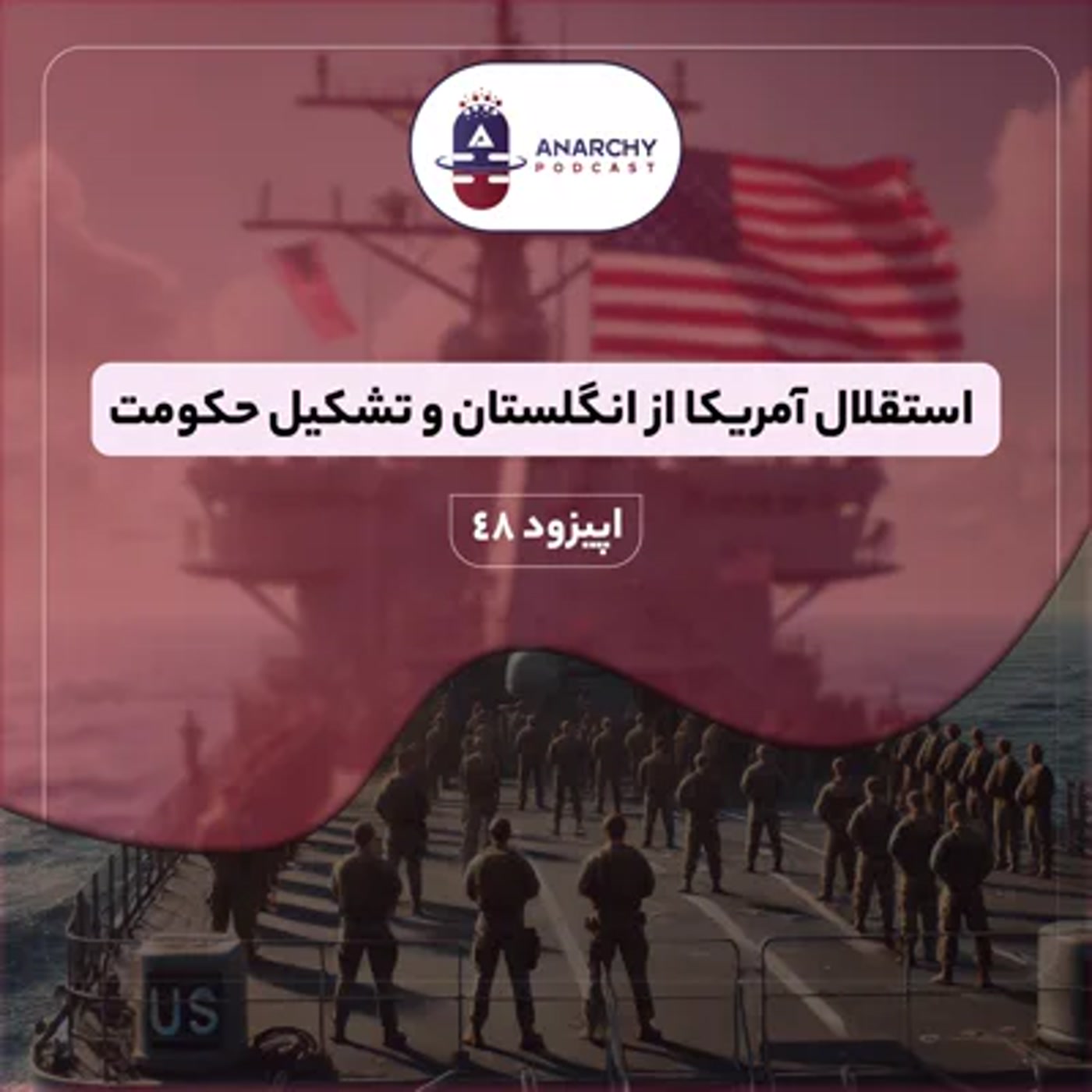 کاور فصل ششم- استقلال آمریکا از انگلستان و تشکیل حکومت