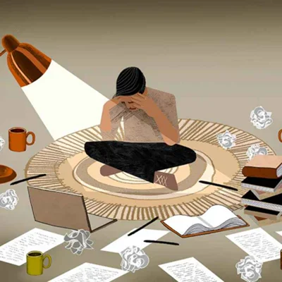 کاور "کمالگرایی اجازه هیچ حرکتی بهت نمیده"