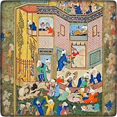 کاور در سرای مغان رفته بود و آبزده ۴۲۱