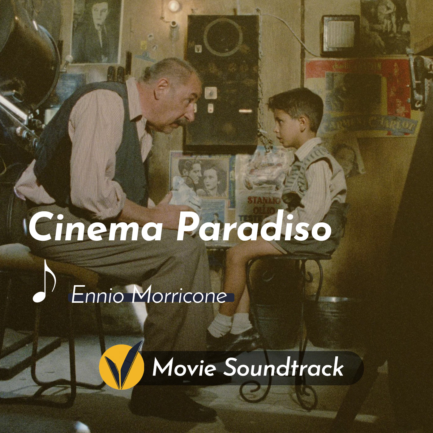 کاور love theme - Cinema paradiso