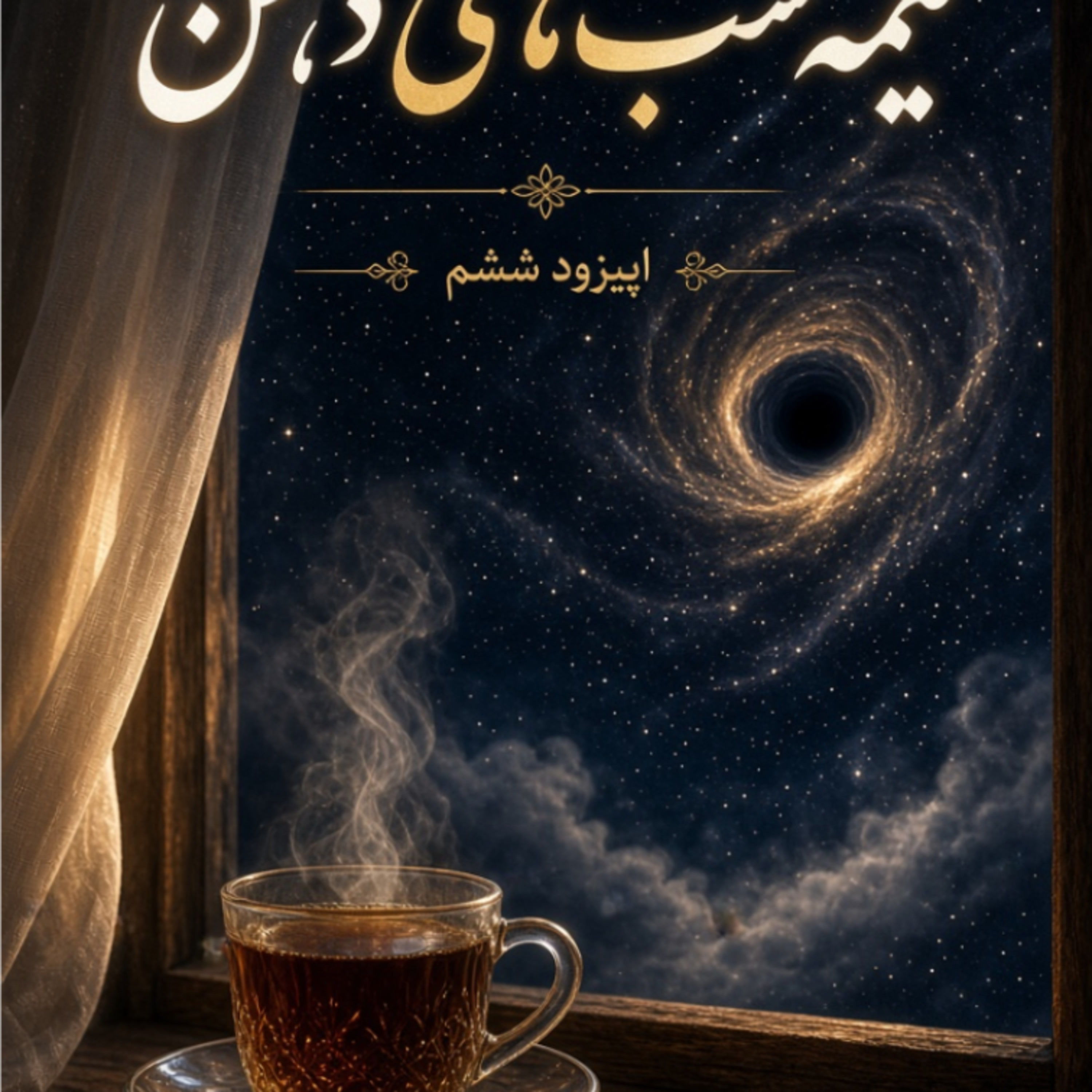 کاور سیاه چاله‌ای پشت پنجره