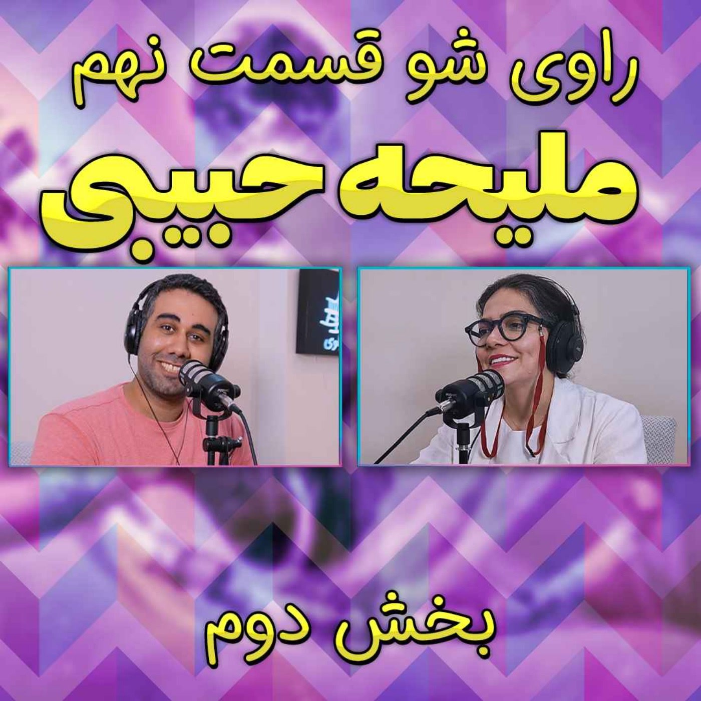 کاور ۹ - ملیحه حبیبی - تلاش بی پایان - راوی شو - بخش دوم
