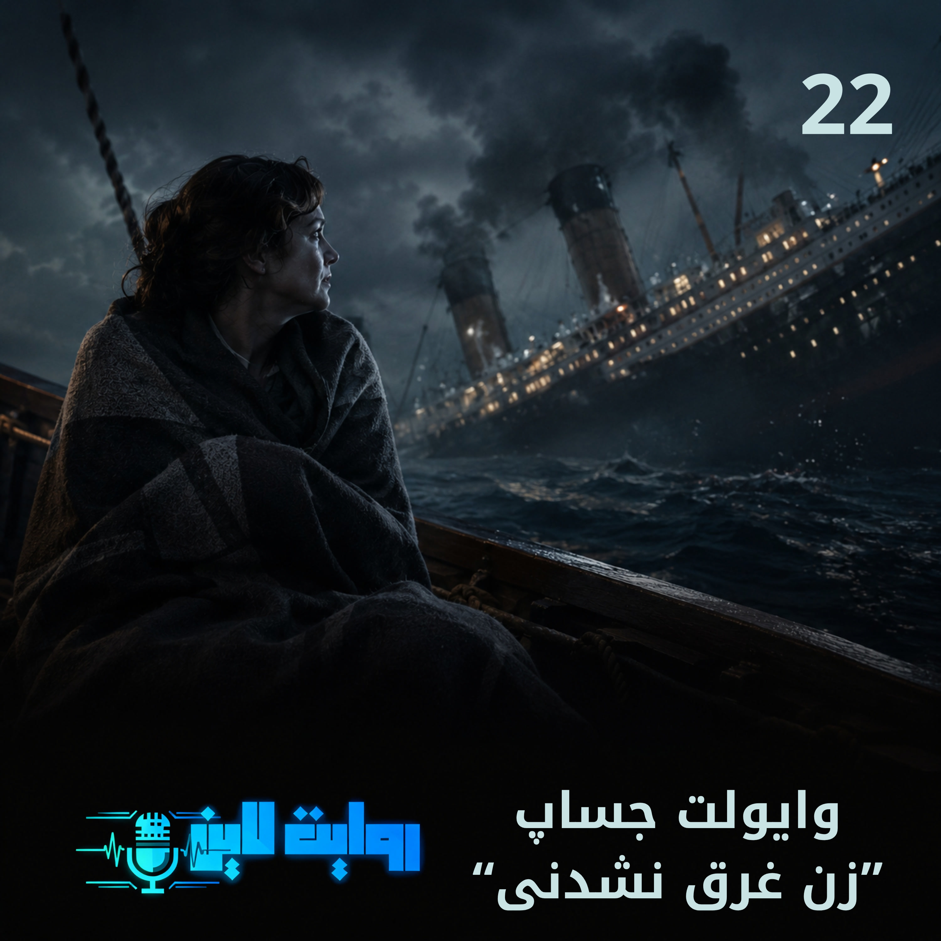 کاور وایولت جساپ "زن غرق نشدنی"