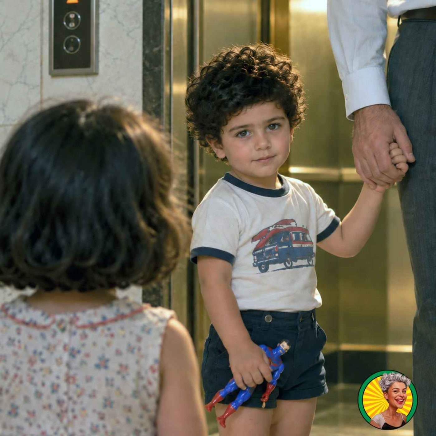 کاور آقای صاد و پسرش