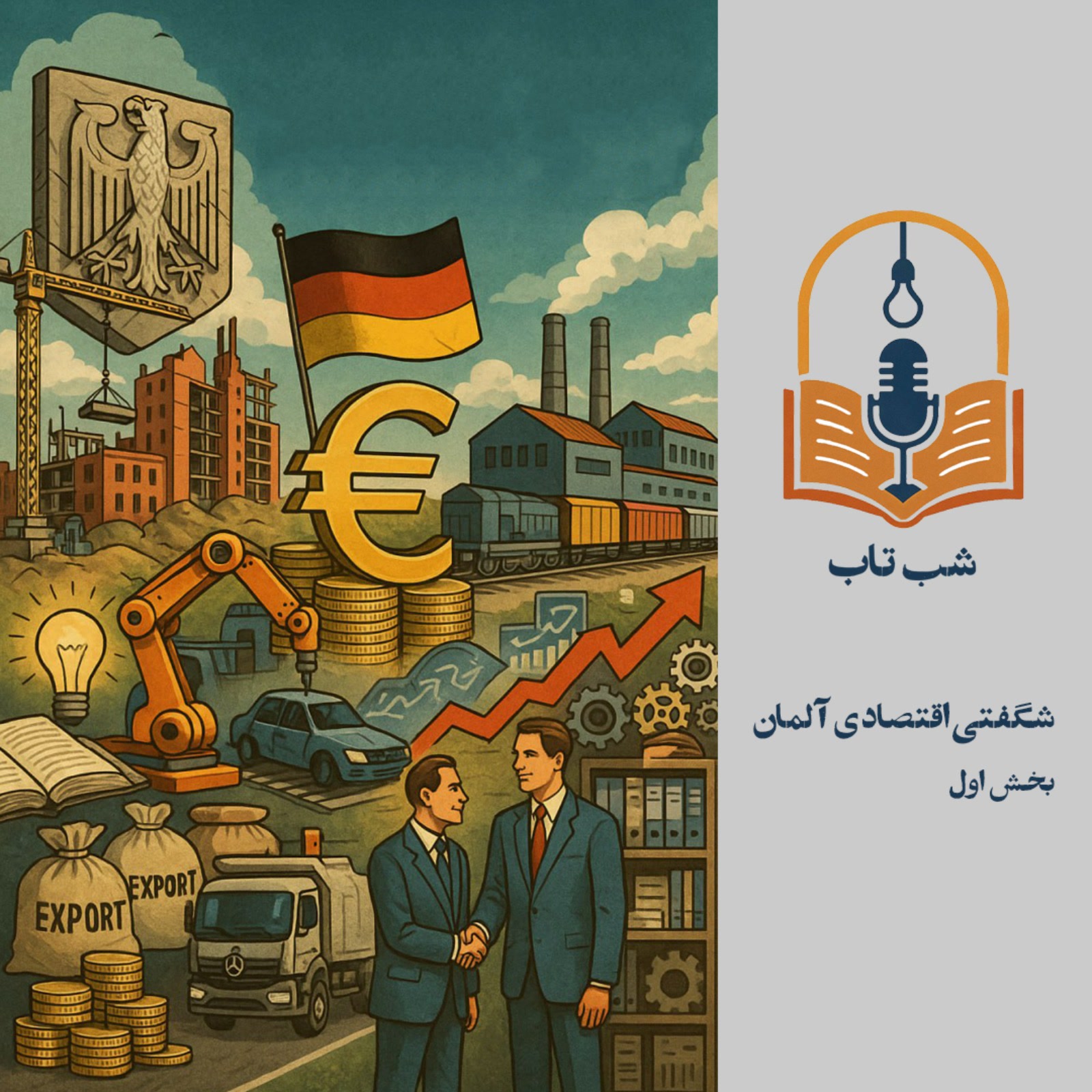کاور شب تاب: شگفتی اقتصادی آلمان - بخش اول