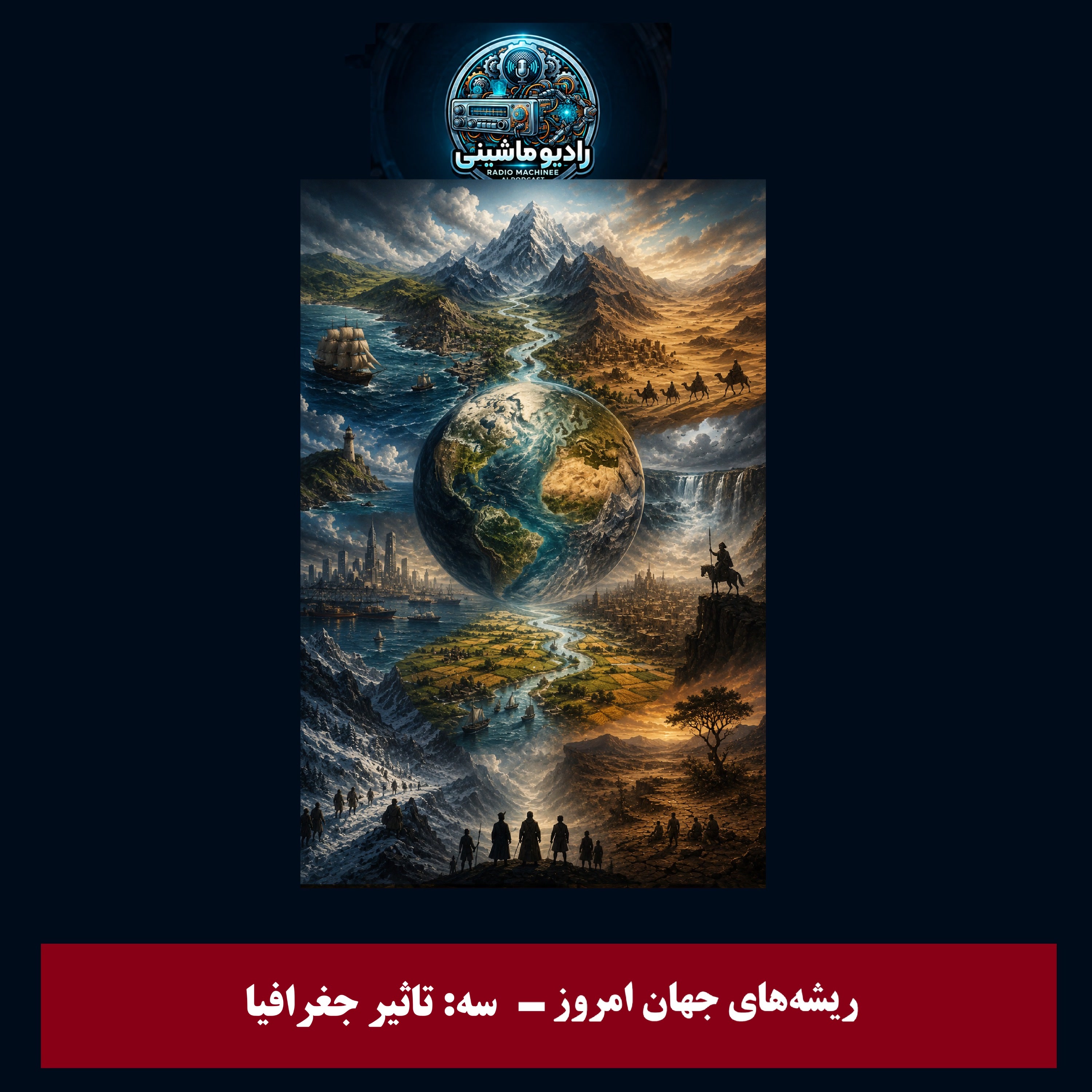 کاور فصل اول: ریشه‌های جهان امروز - سه: تاثیر جغرافیا