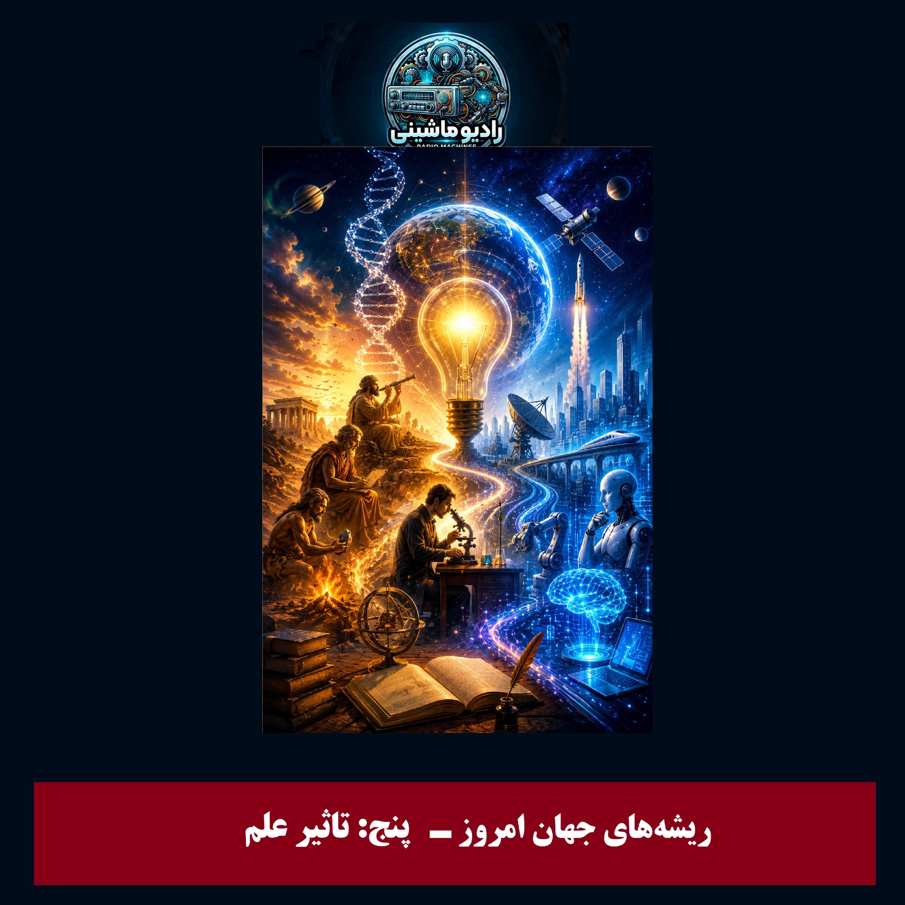 کاور فصل اول: ریشه‌های جهان امروز - پنج: تاثیر علم